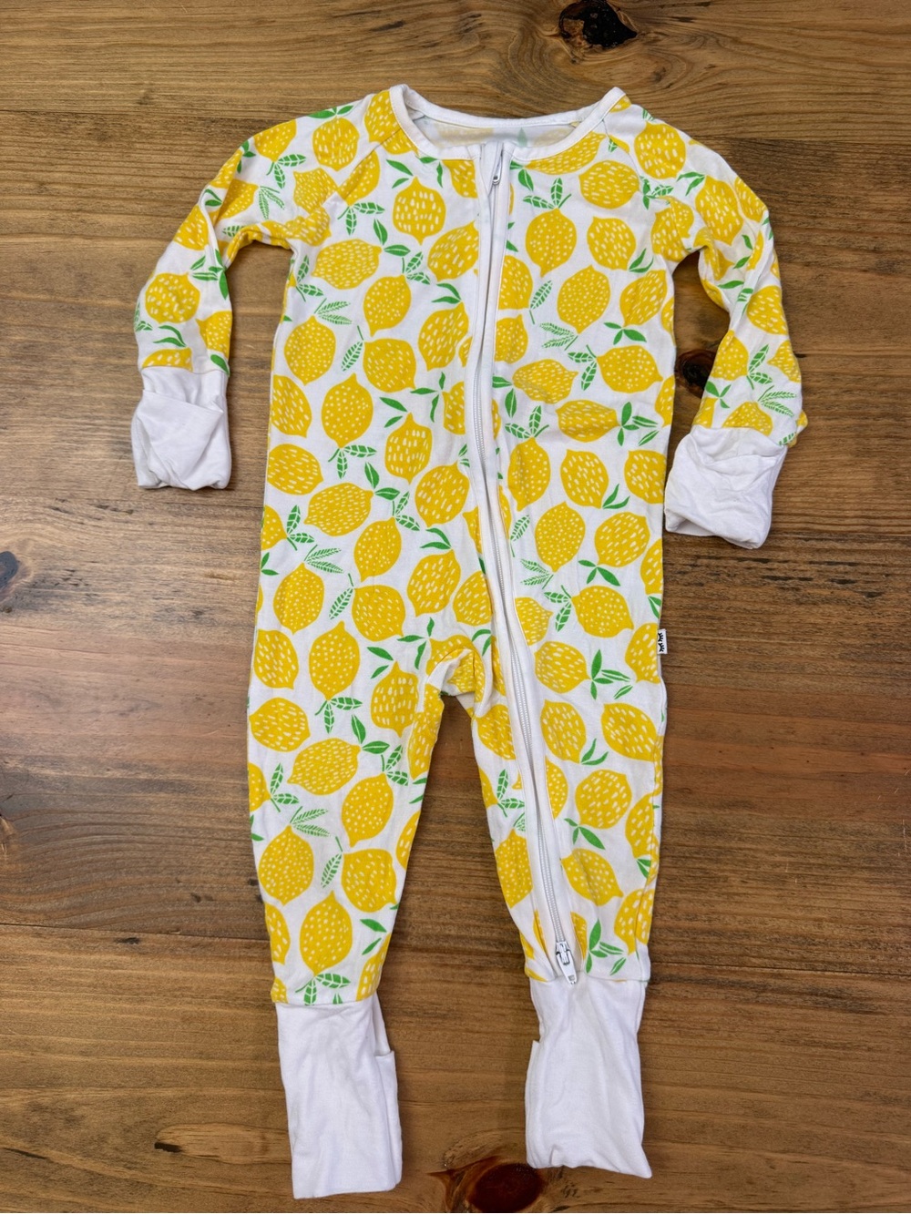 Little Sleepies Lemon Bamboo Zippy